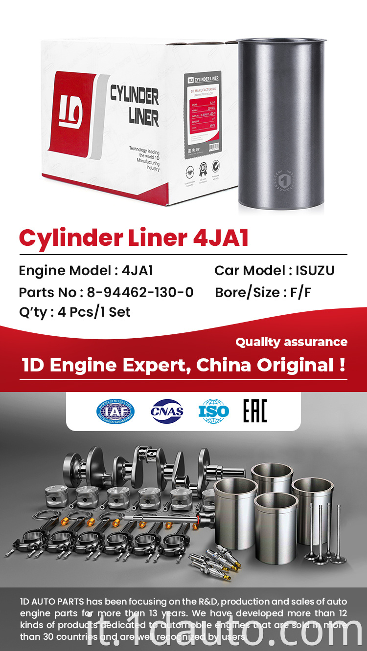 Diesel Cylinder Liner 8-94462-130-0